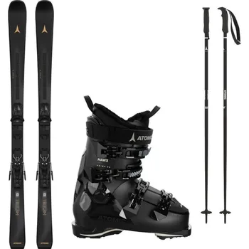 Sjezdové lyže Lyžařský set ATOMIC Cloud C9 Revoshock Light + lyžáky ATOMIC Hawx Prime + hole