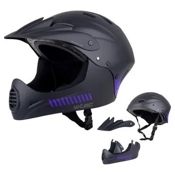 Cyklistická přilba Downhill přilba W-TEC Campanero Noir Violet Velikost S (48-54)
