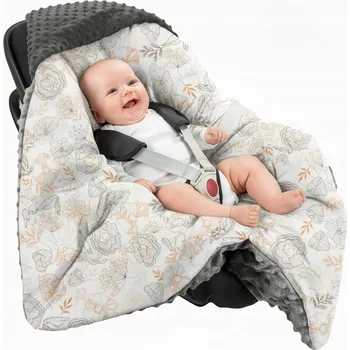 Zavinovačka Spací pytel zavinovačka minky do autosedačky 80x80 cm