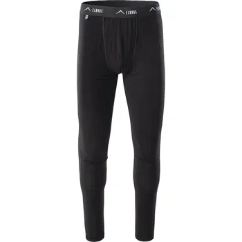 Pánské termoprádlo Pánské Termo legíny ELBRUS MERYL M000177407 – Černá L