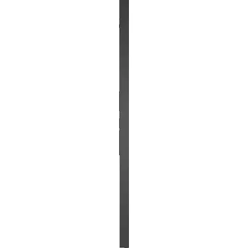 Nástěnné svítidlo Venkovní nástěnné svítidlo Italux černé s integrovaným LED zdrojem 36 W