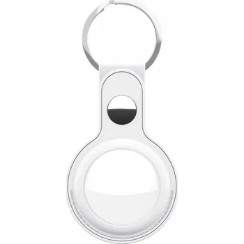 Pouzdro na mobilní telefon KeyBudz pouzdro pro Apple AirTag, bílé
