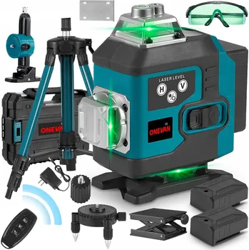Měřící laser Křížový laser ONEVAN Laserová vodováha 25 m