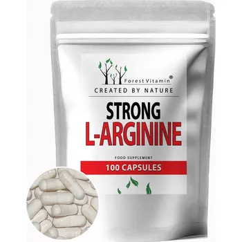 L-Arginin 500mg 100 kapslí BEZ PŘÍDAVKŮ PODPORA PUMPY TLAK SRDCE AAKG SÍLA