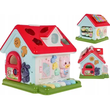 Interaktivní domeček s xylofonem Ramiz Multifunkční