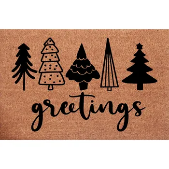 Rohožka Kokosová rohožka, hotová, 39 x 59 cm