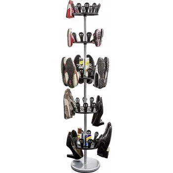 Botník Botník Wenko 31,5 x 154 x 31,5 cm, odstíny šedé