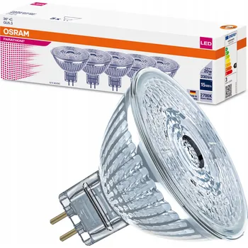 Žárovka SADA 5x LED ŽÁROVKA GU5.3 MR16 2,6W = 20W 2700K 230lm 36° 12V OSRAM