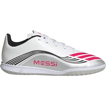 Sport Sálovky adidas JR F50 MESSI CLUB IN K bílé JP7452 - EUR 38 | UK 5 | US 5,5