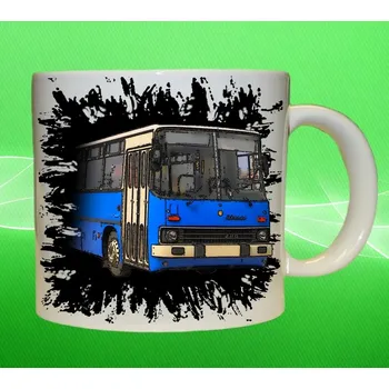 hrnek s autobusem IKARUS 280 černý II 450 ml ( hrneček AUTOBUS)