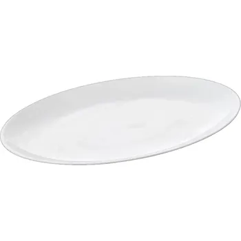 Talíř Oválný servírovací talíř Wilmax England Olivia 25,5 cm bílý