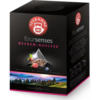 Čaj Teekanne Foursenses Beeren-Auslese porcovaný čaj 20x2,75 g