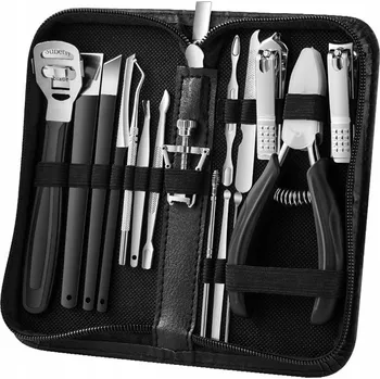 KLÍŠŤKY ŠTÍPAČKY NA TVRDÉ A ZAROSTLÉ NEHTY NŮŽKY SADA OCEL