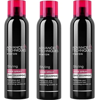 Šampon Avon Suchý šampon ve spreji 150 ml, 3 ks