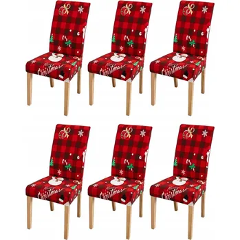 Potah na židli Červený potah na židli