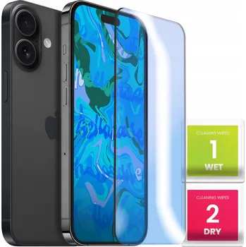 Tvrzené Sklo pro Apple iPhone 16 Plus / 15 Plus (Anti-Blue, Celoplošné, 5D, 9H)