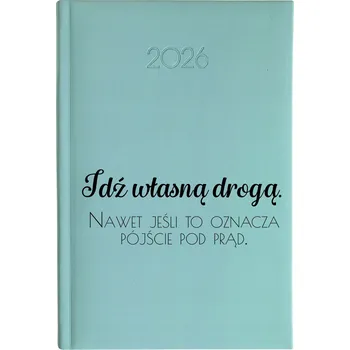 Kalendář Knižkový kalendář 2026 A5 FunnyCase modrý