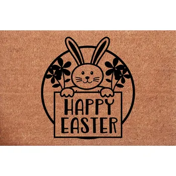 Kokosová rohožka Velikonoce Veselé Velikonoce Králíček