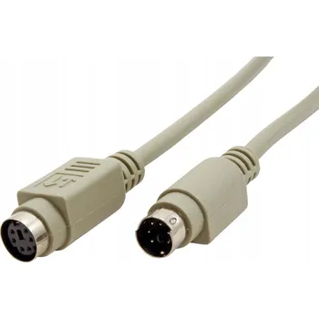 Datový kabel Kabel PS/2 ROLINE M - F Mini DIN 10m