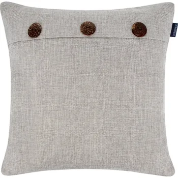 Povlak na dekorativní polštářek VÁNOČNÍ POVLAK NA POLŠTÁŘ VÁNOČNÍ 40X40 DEKORATIVNÍ VINTAGE BÉŽOVÉ DO OBÝVÁKU KANCELÁŘE RETRO