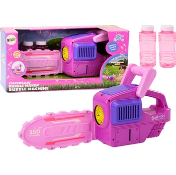 Bublifuk Růžový bublifuk ve tvaru motorové pily