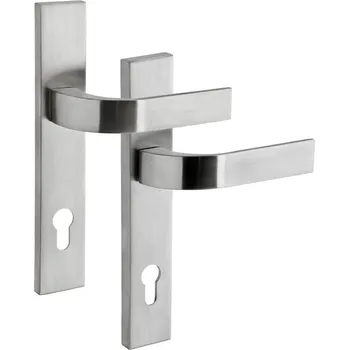 Dveřní kování RN807 FONDI Nerez mat – Rozteč: 72