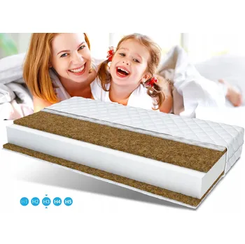 Matrace Dětská matrace JUNIOR MAX RELAX 160x70x10 cm - kokos/pěna/kokos