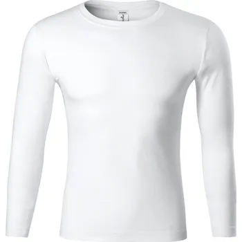 Pánské tričko PICCOLIO Unisex triko Progress s dlouhým rukávem Barva: Bílá, Velikost: 3XL