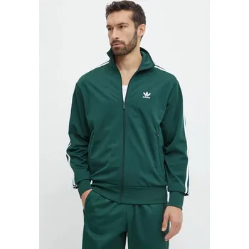 Pánská mikina Mikina adidas Originals Adicolor Classics Firebird IY9892 zelená 96X, vel. S