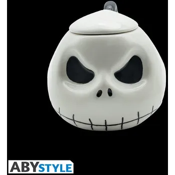 3D hrnek Abysse Corp Nightmare Before Christmas - Jack (svítící ve tmě) 350 ml Vícebarevná