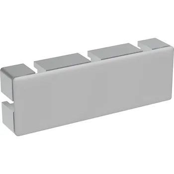 Stavební profil Alusic Záslepka profilu AC 45-8, 45x135, šedá