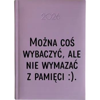 Kalendář Knižní kalendář 2026 A5 FunnyCase fialový