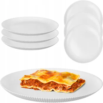 Talíř Jídelní talíř Kadax podnos na oběd, sada, talíř na těstoviny, 26,5 cm