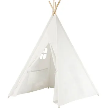 Hra na zahradu Indiánský stan pro děti ve více barvách - bílá