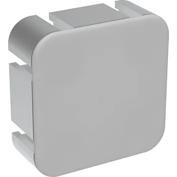 Stavební profil Alusic Záslepka profilu AC 45-8, 90x90, kulatá, šedá