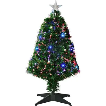 Vánoční stromek Vánoční stromeček s LED osvětlením 60 cm barevný KO-AFB000120