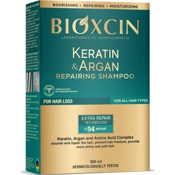 Šampon Bioxcin Keratin & Argan Regenerační a hydratační Šampon 300 ml