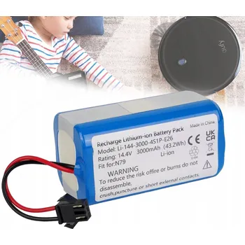 Akumulátor Baterie NÁHRADNÍ pro ECOVACS DEEBOT N79 N79S DN622 14,4V 3000mAh