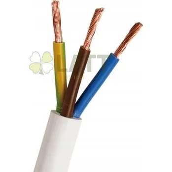 BERGE Elektrický kabel OMY drát 3x1,5 mm