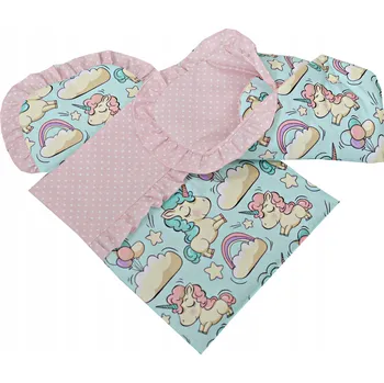 Doplněk pro panenku ZAVINOVAČKA PRO PANENKY POVLEČENÍ DO KOČÁRKU POSTÝLKY