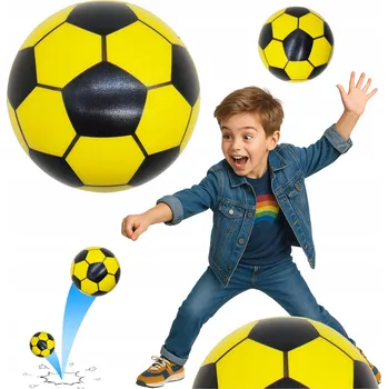 Dětský míč FOTBALOVÝ MÍČEK mačkací hračka RELAXAČNÍ ANTISTRESOVÝ měkký míček 7 CM