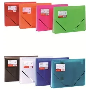 Archivační box Box na dokumenty A4 12kapes Tranbo, mix barev