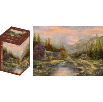 Puzzle SCHMIDT Dřevěné Sierra Paradise 1000 dílků