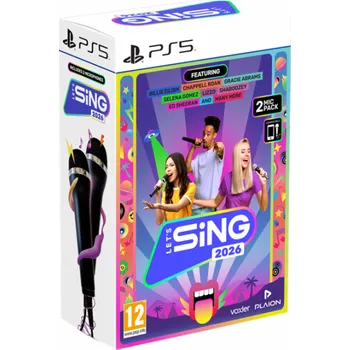 Hra pro PlayStation 5 PS5 - Let’s Sing 2026 + 2 mikrofony