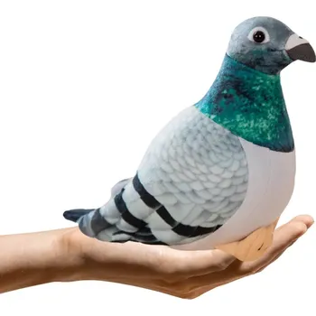 plyšák Plyšový holub hřivnáč 20 cm