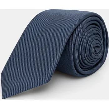 Kravata s hedvábím HUGO Tie 6 cm 50520644 námořnická modř 59A, vel. ONE SIZE