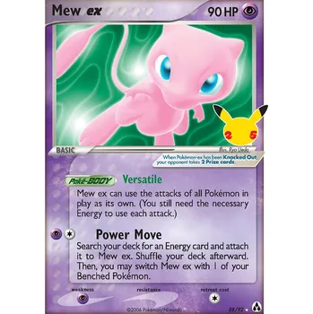 Karetní hra Mew ex (CEL LM 88)