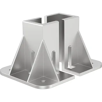 Stavební profil Alusic Dvojdílný podstavec pro profily 40x80, 40x120