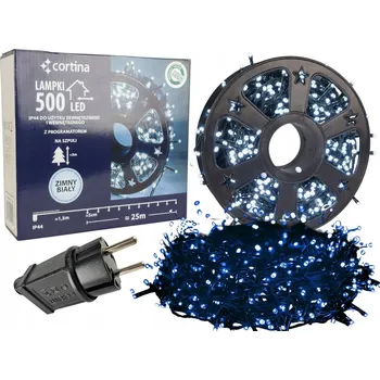 Vánoce Vánoční osvětlení na stromeček Cortina venkovní 26,5 m 301 - 500 světýlek