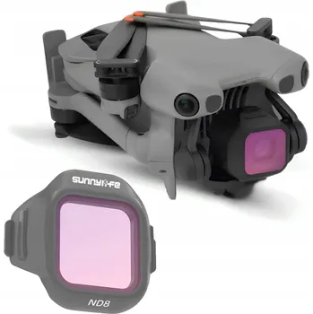 Dron ND8 Šedý Neutrální Ochranný Filtr pro Dron DJI MINI 5 PRO